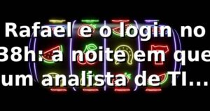 Rafael e o login no 38h: a noite em que um analista de TI de São Paulo descobriu algo diferente 🎰